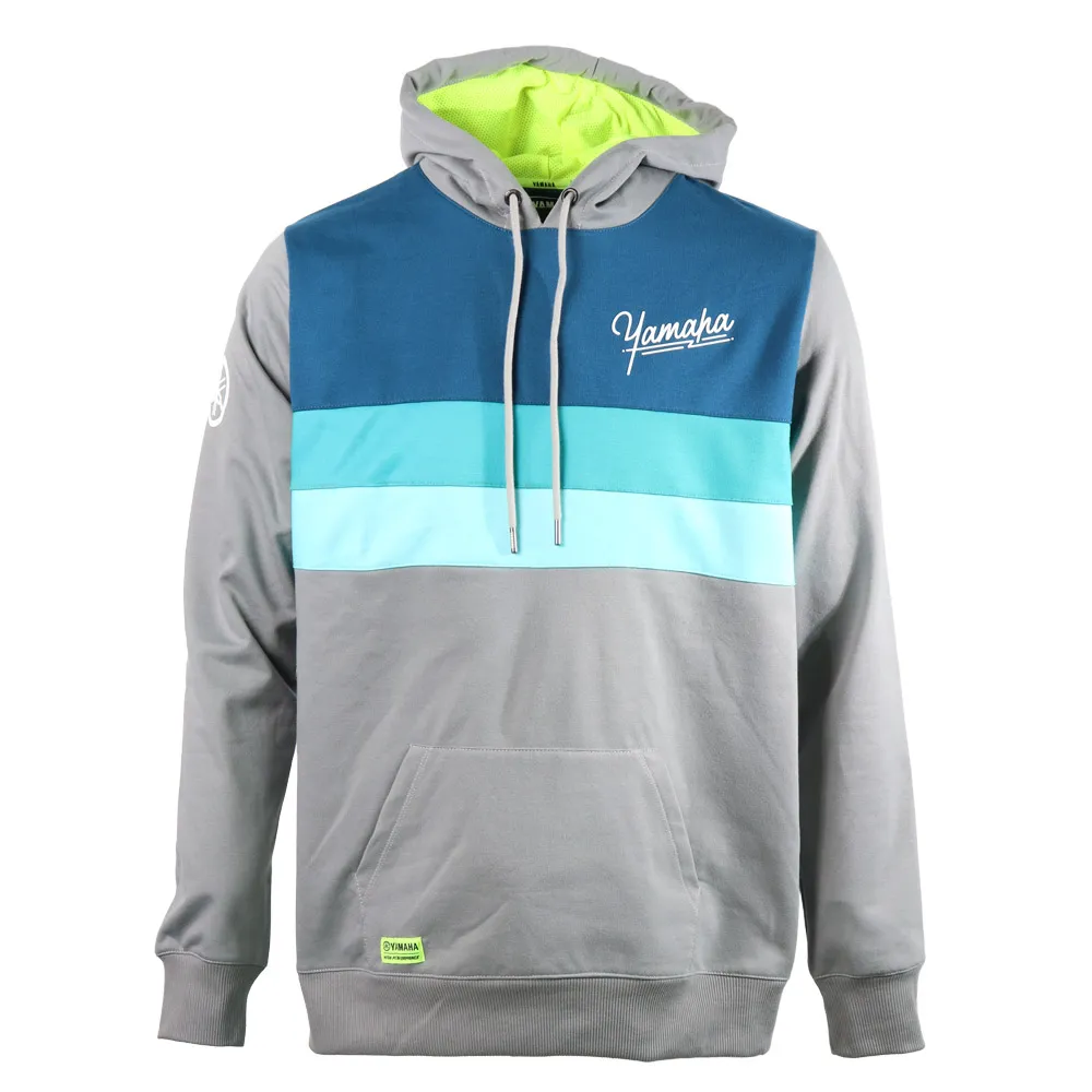 CHOMPA BEACH GRIS AZUL FEM
