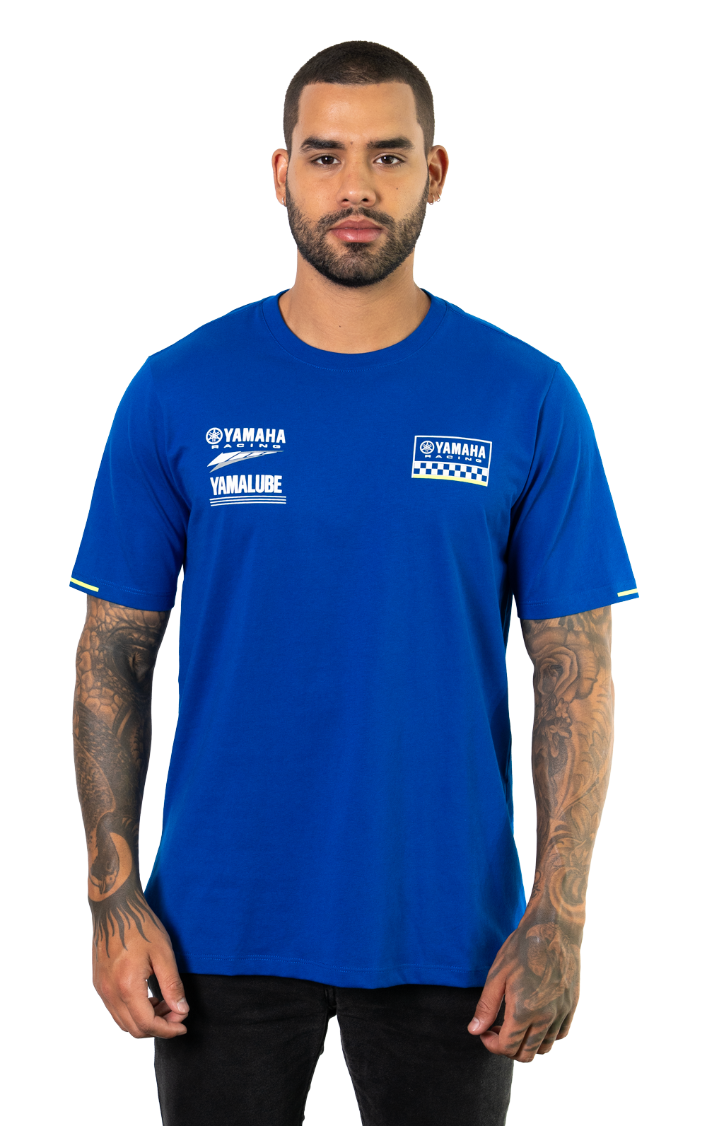 CAMISETA YAMAHA RACING AZUL MAS TL