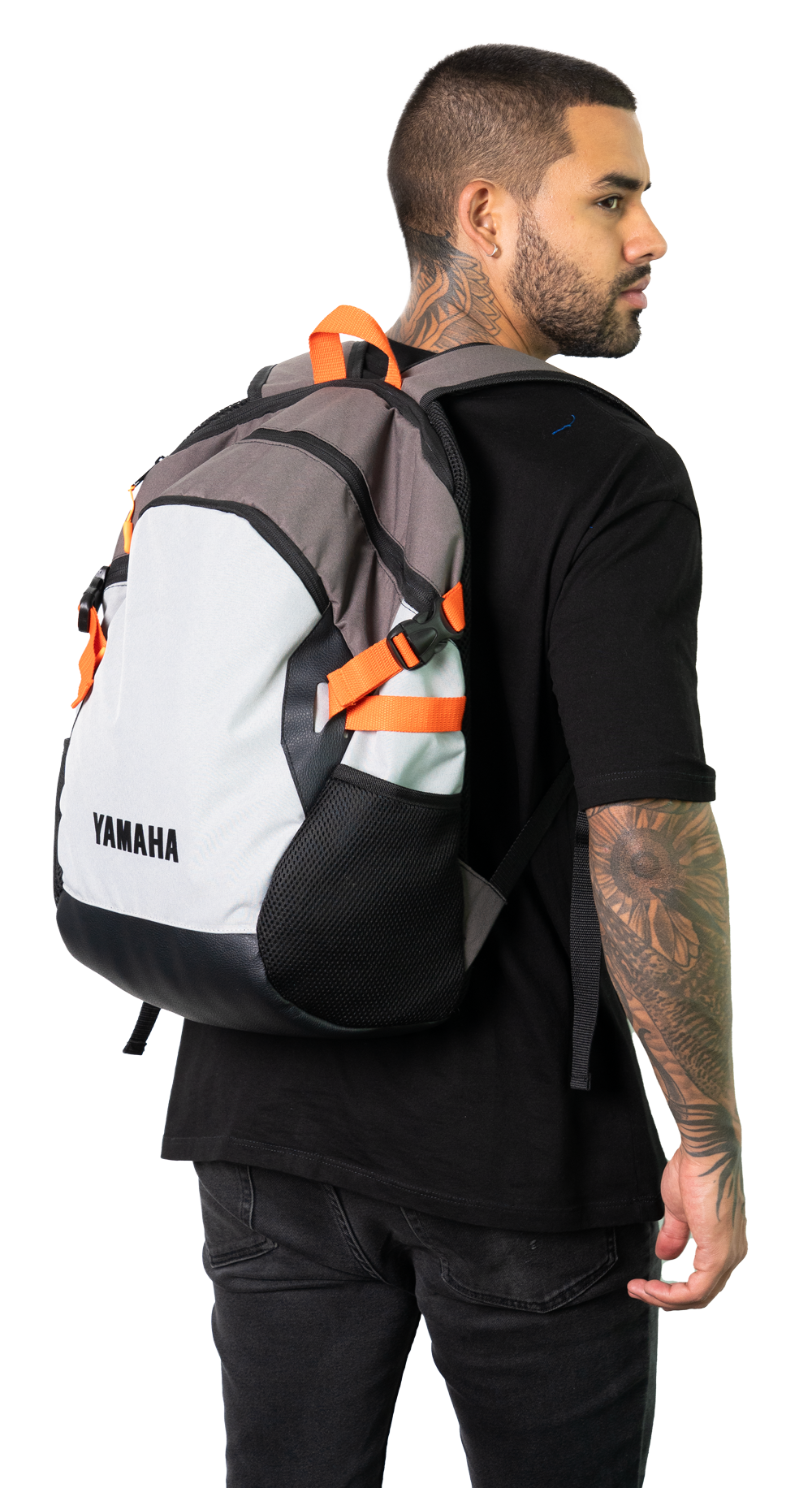 MORRAL YAMAHA DUAL GRIS CLARO